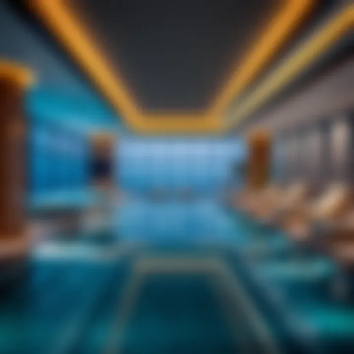 Exclusive amenities at Ocean House including spa and fitness center