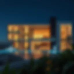 Exterior view of Ocean House showcasing its modern architecture