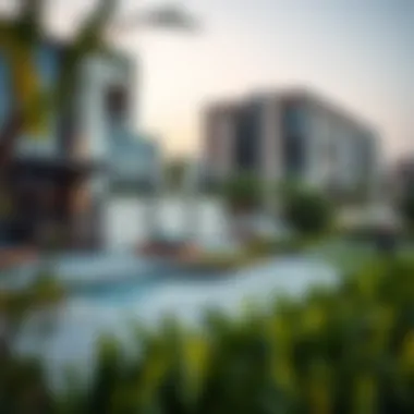 Community spaces within One Za'abeel promoting interaction and lifestyle integration