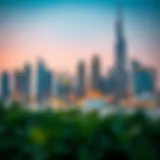 Luxurious Dubai skyline showcasing real estate opportunities