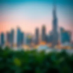 Luxurious Dubai skyline showcasing real estate opportunities