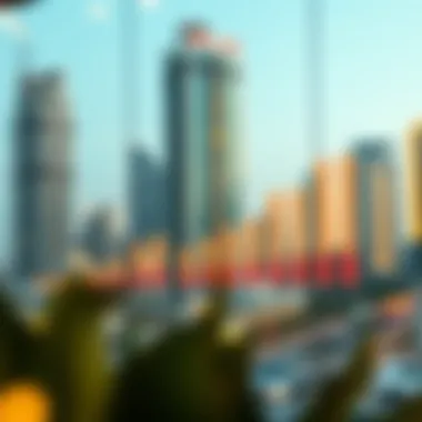 Rental Yield Trends Graph in Dubai Graph illustrating rental yield trends in Dubai