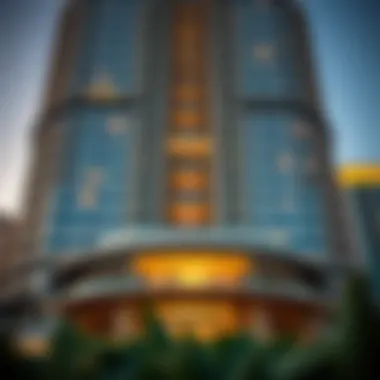 Architectural Marvel: Features of Orient Towers Architectural details showcasing the unique design of Orient Towers