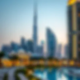 Dubai skyline showcasing luxury real estate