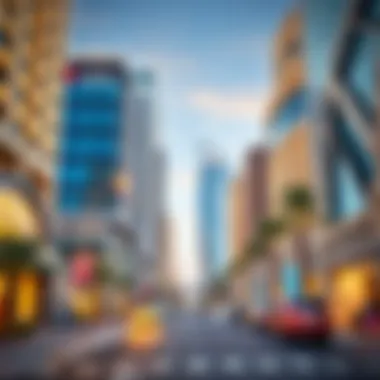 Thriving Business Environment Surrounding Rania Business Center A vibrant business environment around Rania Business Center