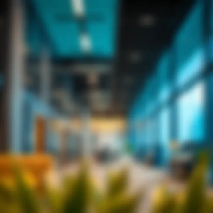 Modern Office Spaces at Rania Business Center Interior view showcasing modern office spaces within Rania Business Center