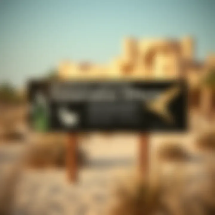 Conservation Efforts Signage Interpretive signage promoting conservation efforts within the sanctuary