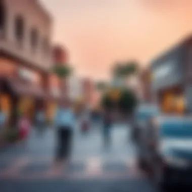 Local amenities and shopping centers in Rawdat Al Nayeef bustling with activity