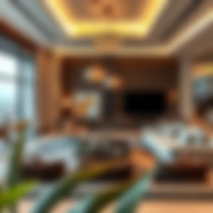 Luxurious apartment interiors in Rawdat Al Nayeef demonstrating modern design