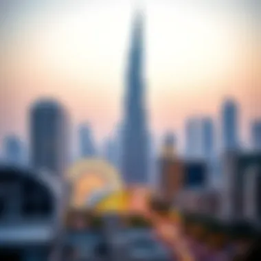 Reem Tower surrounded by the vibrant Deira skyline