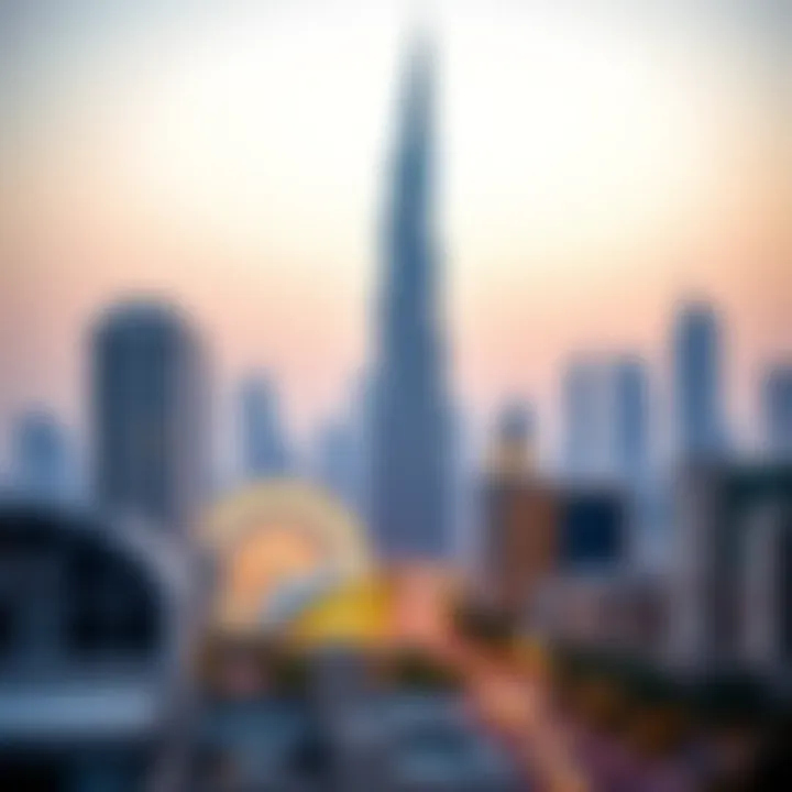 Reem Tower surrounded by the vibrant Deira skyline