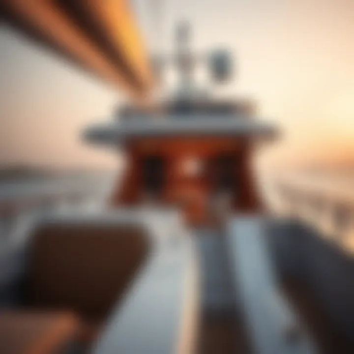 Luxury Yacht Experience in Dubai Luxury yacht cruising along Dubai's coastline