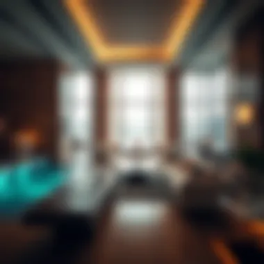 Luxurious Interior Design at Six Senses Residences Luxurious interior of a Six Senses Residence showcasing modern design