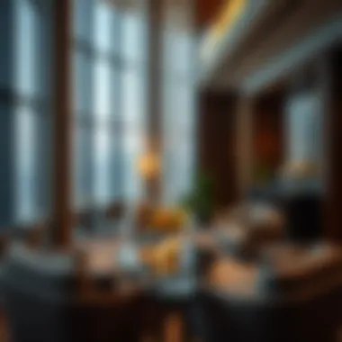 Luxurious Amenities Inside Socio Tower Interior amenities of Socio Tower highlighting luxury and comfort