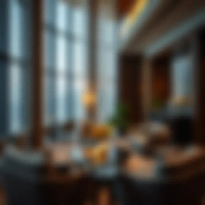 Luxurious Amenities Inside Socio Tower Interior amenities of Socio Tower highlighting luxury and comfort