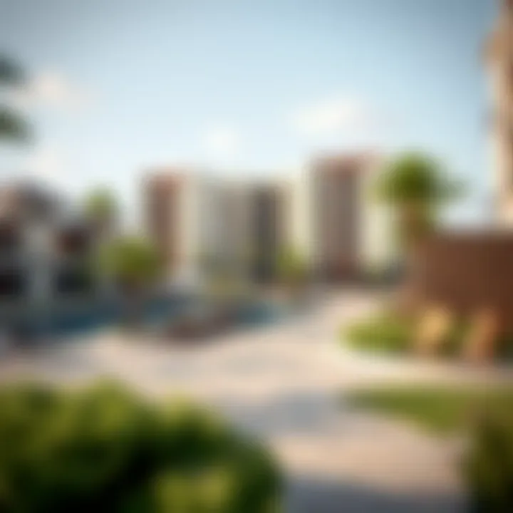 Community Amenities in Spinneys Golden Mile Community amenities and green spaces in Spinneys Golden Mile