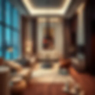 Interior Elegance of The Atria Residences Elegant interior design of a living space in The Atria Residences