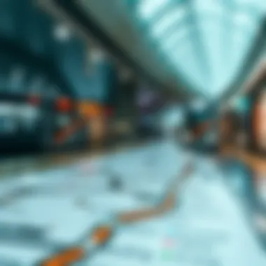 Map of Green Line Stations and Connections A map highlighting key stations and connections along the Green Line