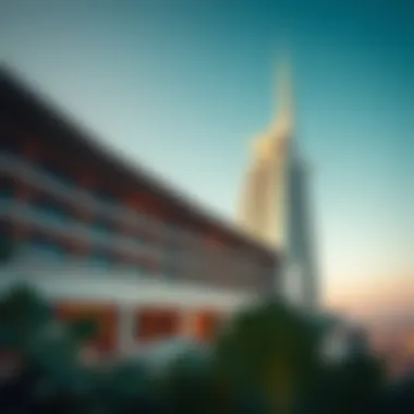 Architectural Brilliance: The Palm Tower Hotel Design Architectural design showcase of The Palm Tower Hotel