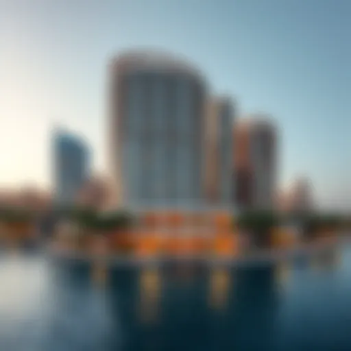 Panoramic view of The Point Dubai showcasing its architectural brilliance