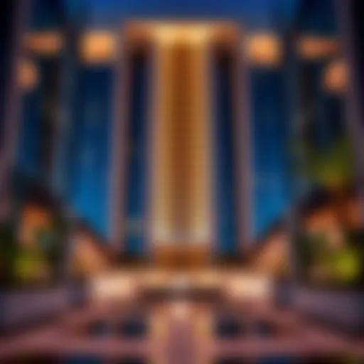 Stunning architectural view of the Rayhana Building