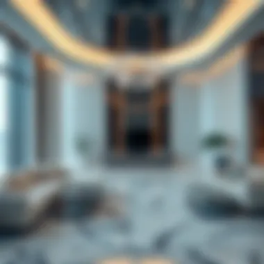 Modern Interior of Rayhana Building Interior design showcasing the modern amenities in Rayhana Building