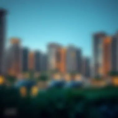 Modern residential complex developed by Alef Real Estate