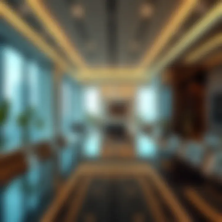 Office interior reflecting a sophisticated business environment