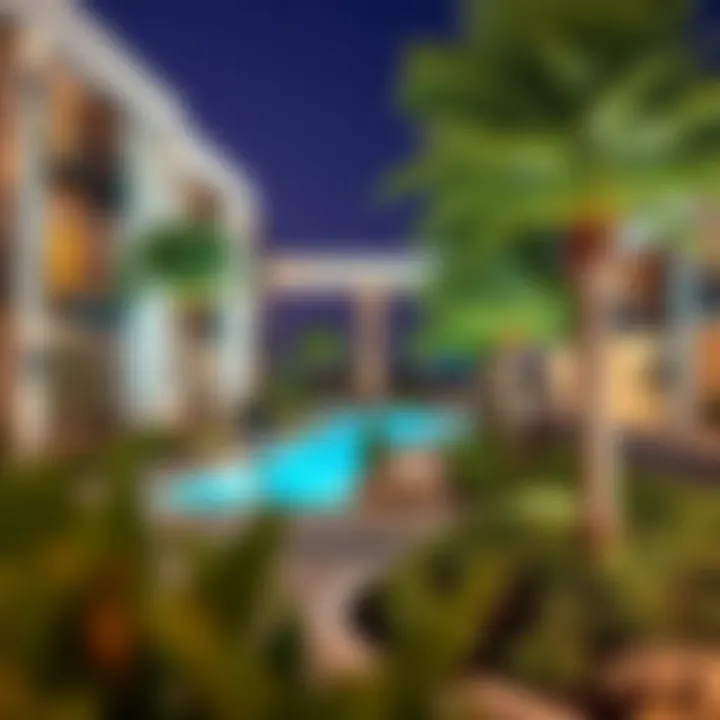 Community amenities in بالحصا الجداف promoting vibrant living