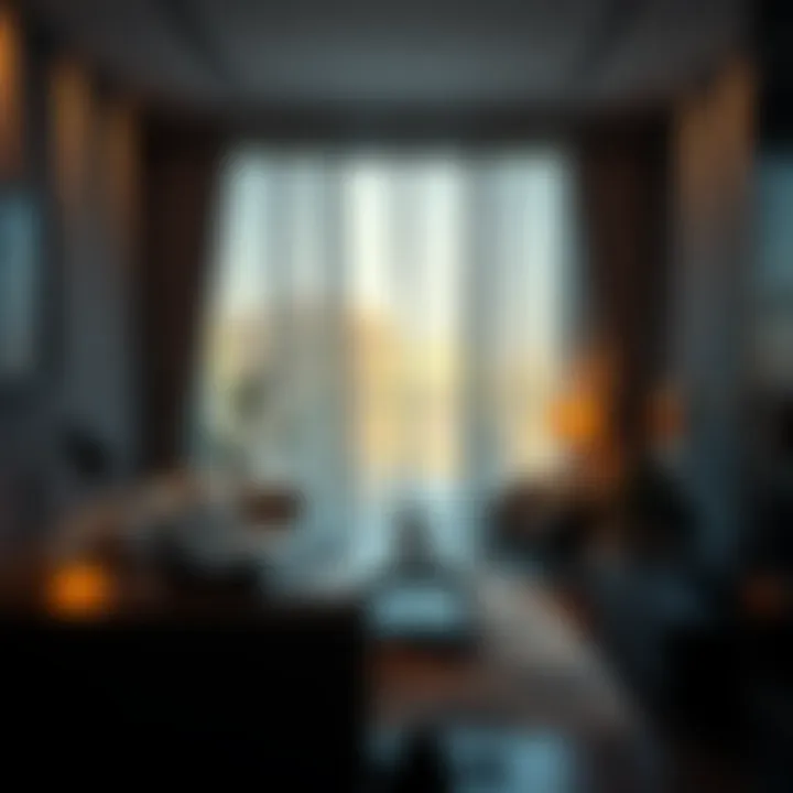 A cozy apartment interior representing housing costs