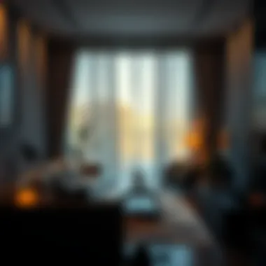 Cozy Apartment Interior in Abu Dhabi A cozy apartment interior representing housing costs