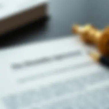 Close-up of a legal document featuring musataha agreement terms