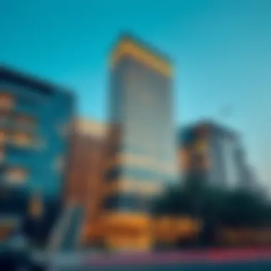 Urban development projects in Dubai showcasing innovative architecture