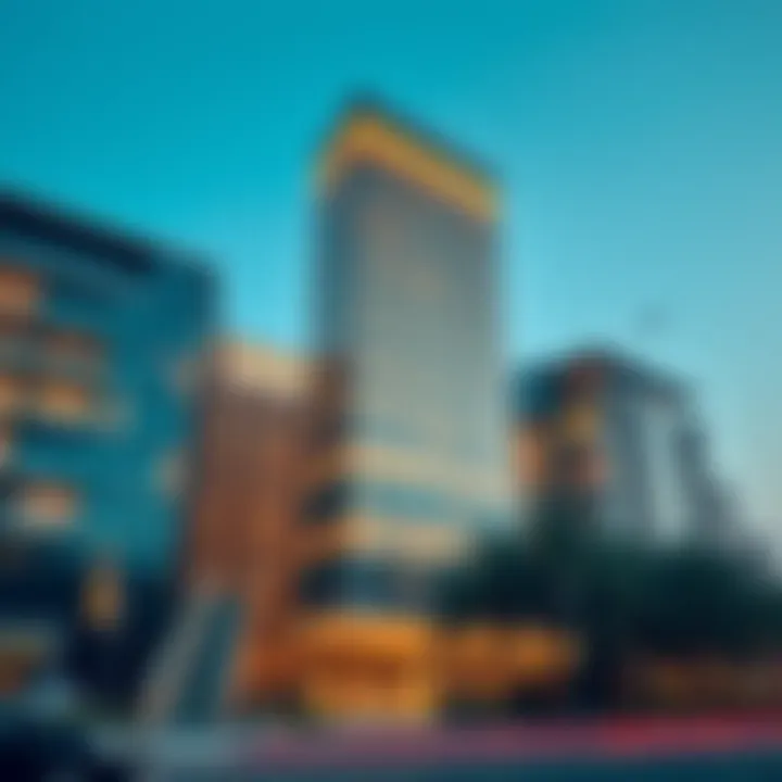 Urban development projects in Dubai showcasing innovative architecture