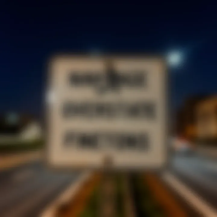 A road sign depicting legal pathways in UAE