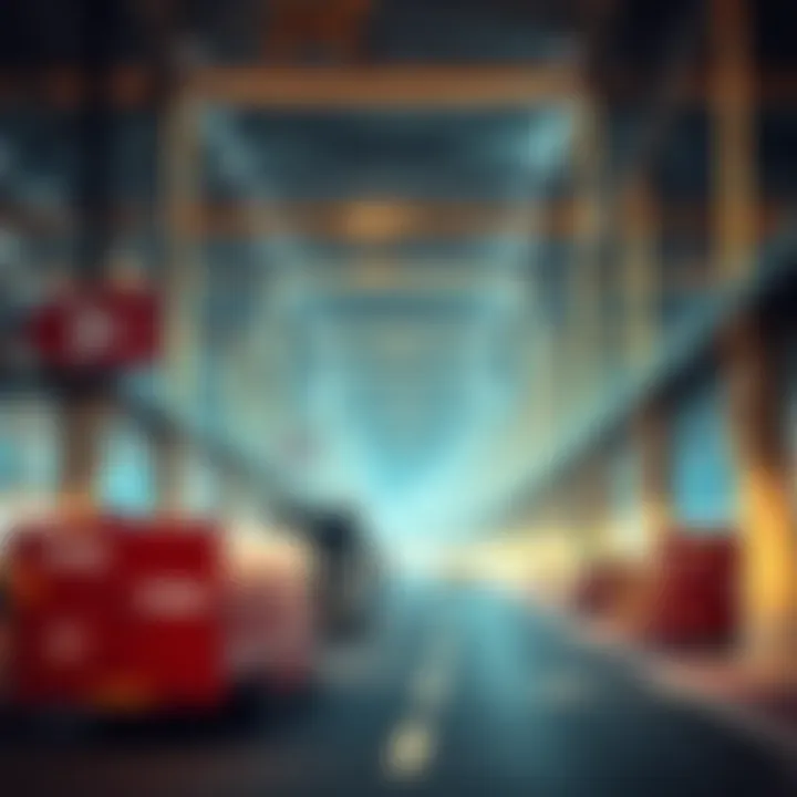 Logistics hub influenced by postal code systems