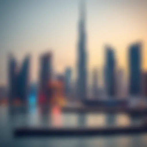Stunning skyline of Dubai showcasing modern architecture