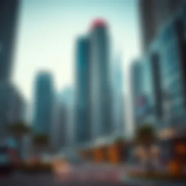 Dubai's Dynamic Real Estate Market Visual representation of Dubai's real estate landscape