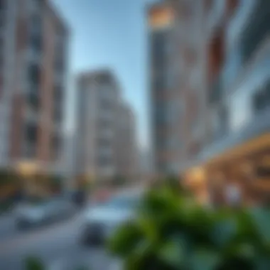 Market trends for studio flats in Deira, depicted with graphs