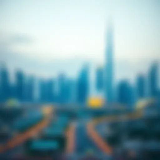 Visual representation of Dubai's skyline symbolizing opportunities