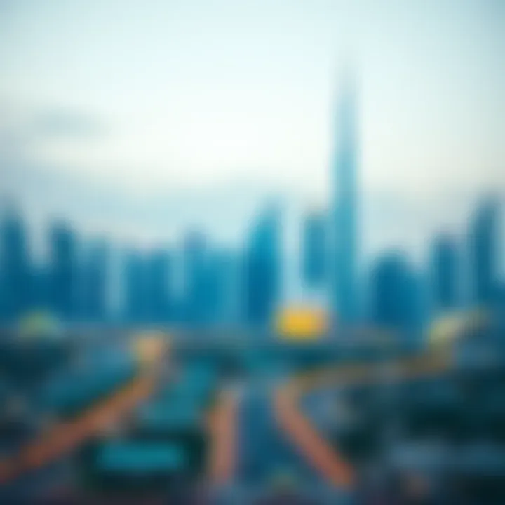 Visual representation of Dubai's skyline symbolizing opportunities