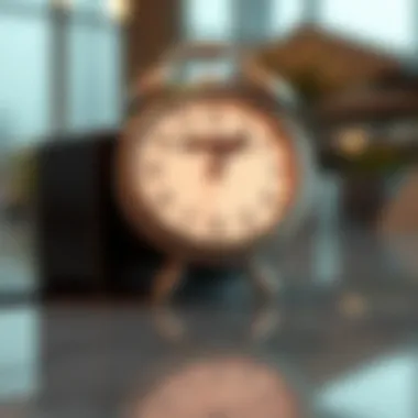 Time Management for Visa Regulations Clock representing time management for visa duration