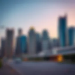 Dubai skyline showcasing modern architecture and investment potential