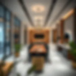 A modern office space showcasing Virtuzone's innovative design
