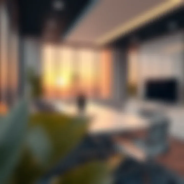 A virtual office setup illustrating modern workspace solutions
