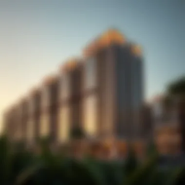 Luxury Residences in Up Town Dubai Luxurious residential buildings in Up Town Dubai