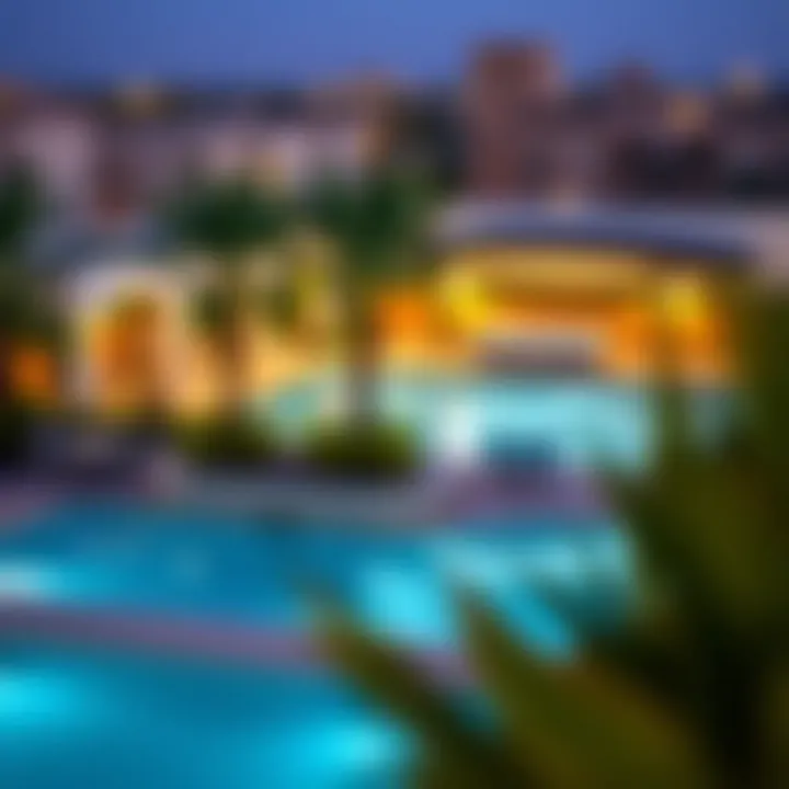 Community amenities including parks, swimming pools and recreational areas