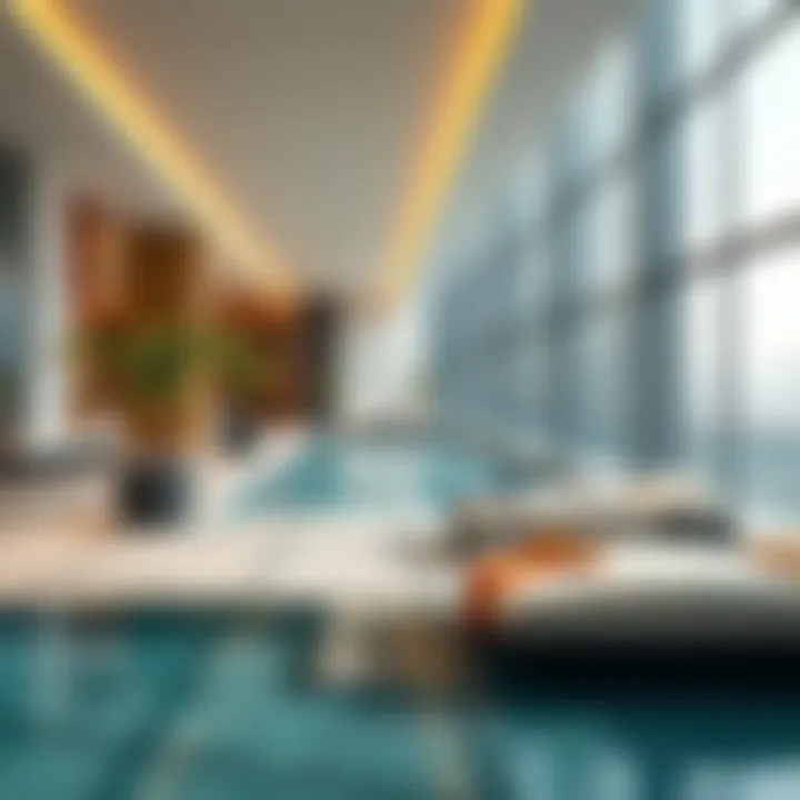 Luxury Amenities Offered Luxurious amenities available at Wasl One Residences enhancing resident experience