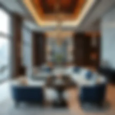 Sophisticated Interior Spaces of Zabeel 1 Interior design of Zabeel 1 Building